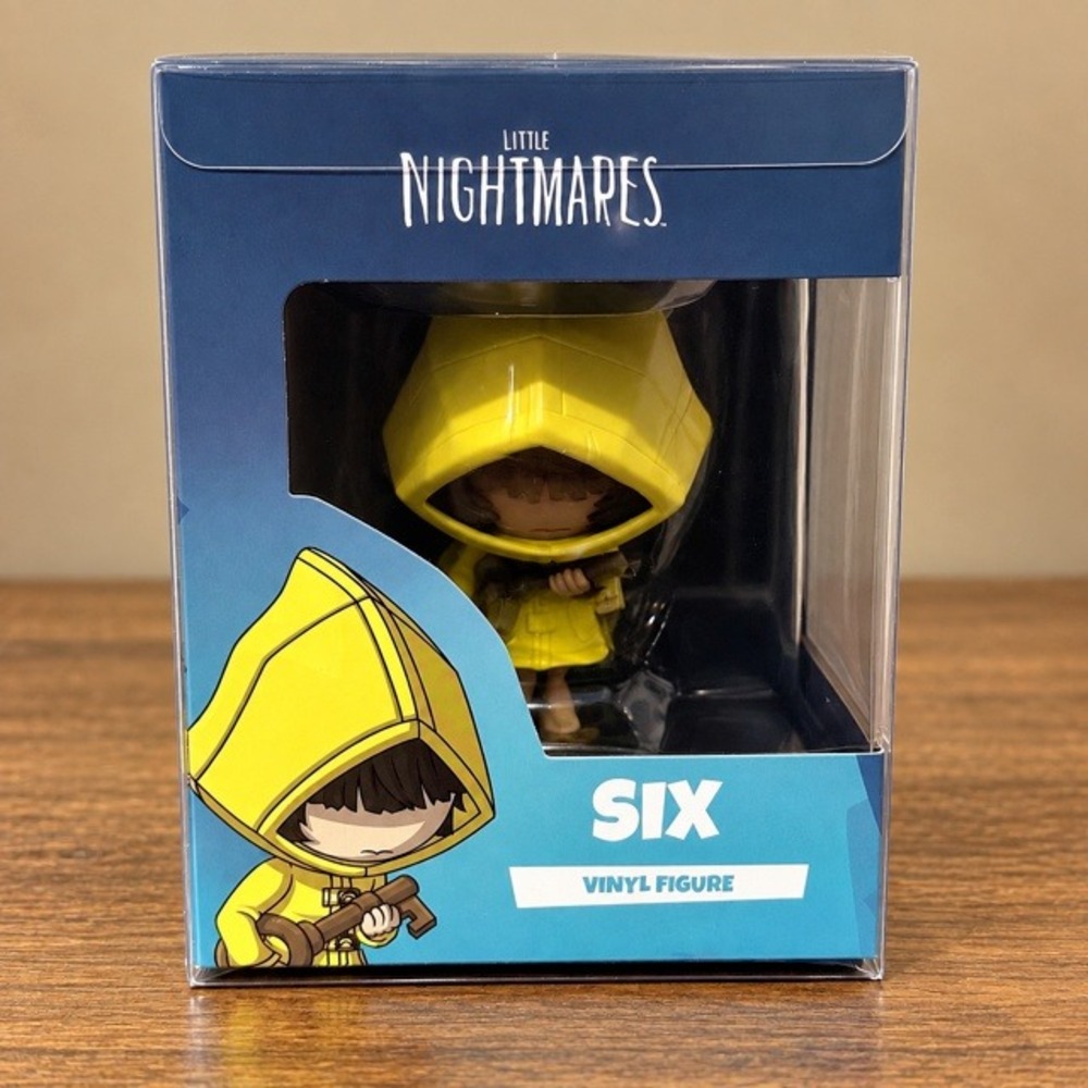 Youtooz Little Nightmares II Six Vinyl Figure 4.6" Yellow Raincoat Boxed